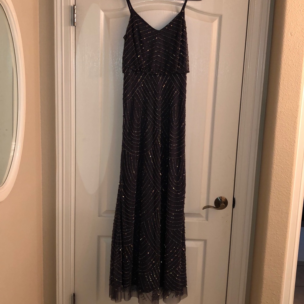 Embellished prom dress